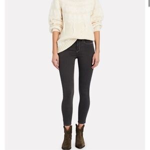 L’Agence‎ Margot High Rise Skinny Jeans Women’s Size 25 High Waist Coal Gray